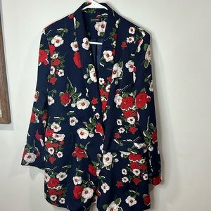 Pretty little thing floral blazer dress